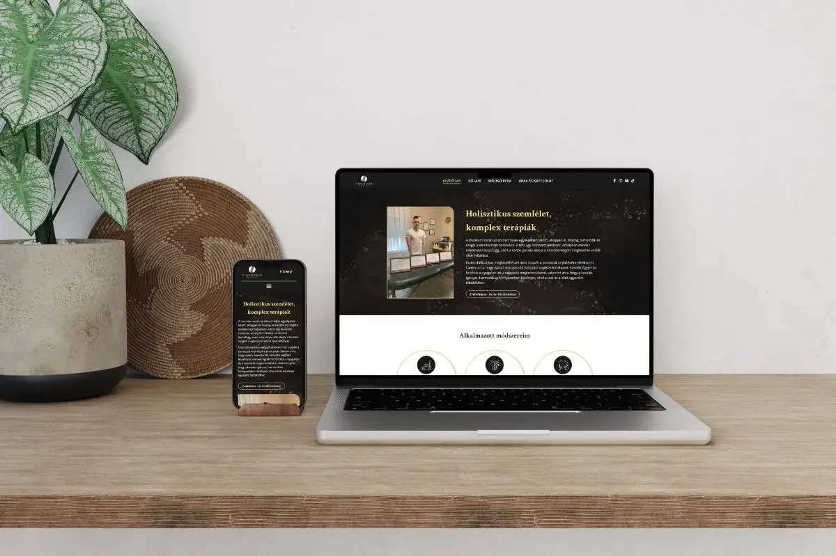 Okosan Online weboldal és mobil app, holisztikus személet és komplex terápiák.